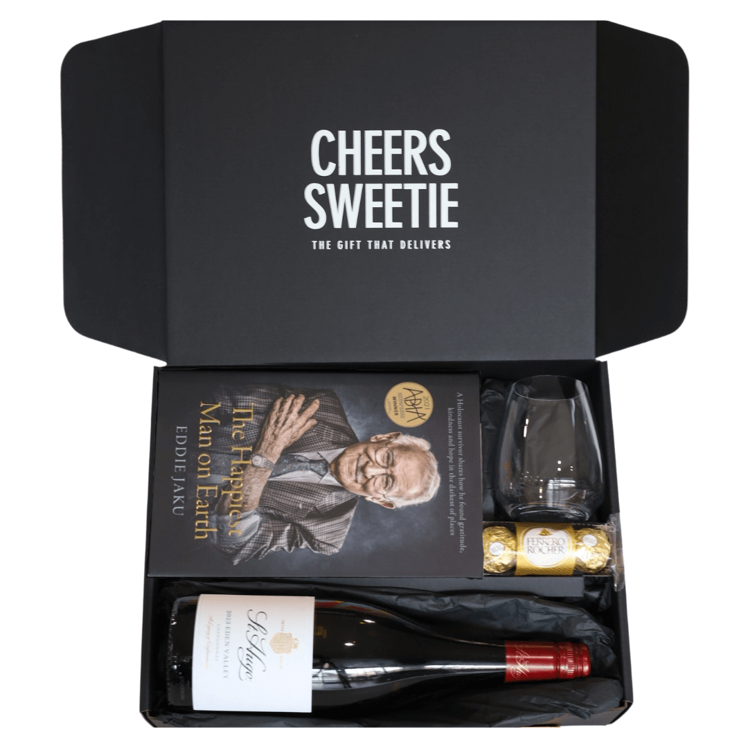 Wine and Book Gift Hamper