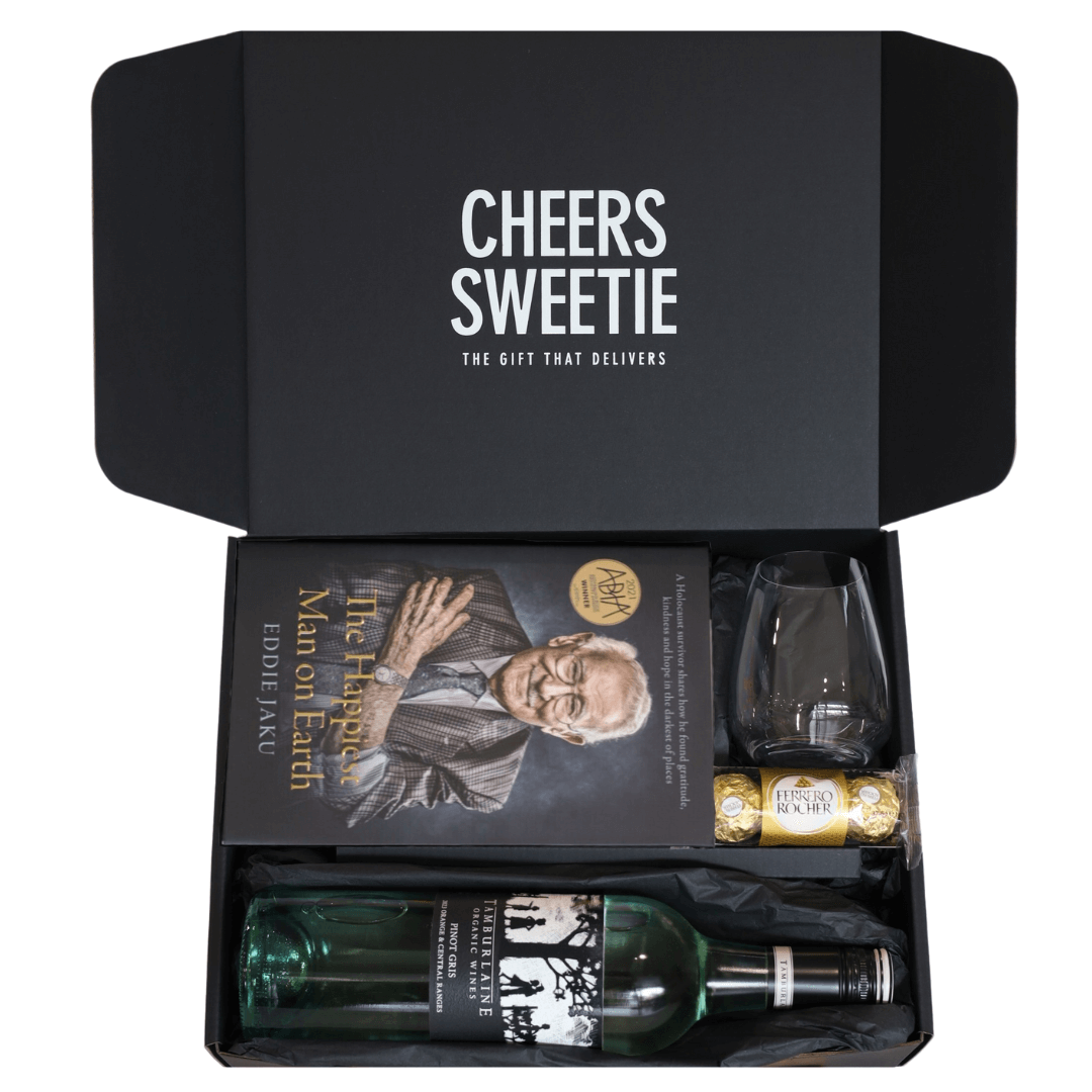 Wine and Book Gift Hamper