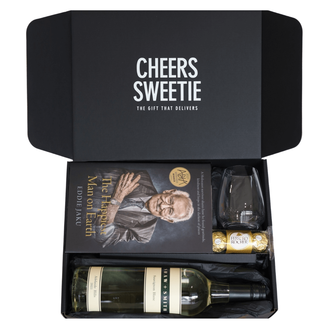 Wine and Book Gift Hamper