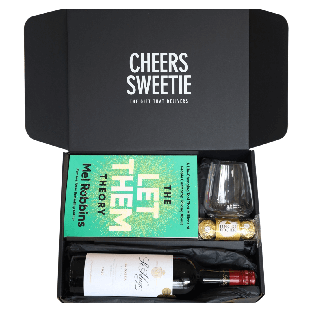 Wine and Book Gift Hamper