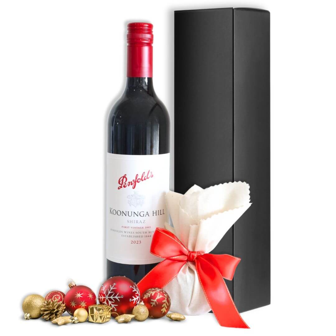 Festive Red Wine & Pudding Gift Box