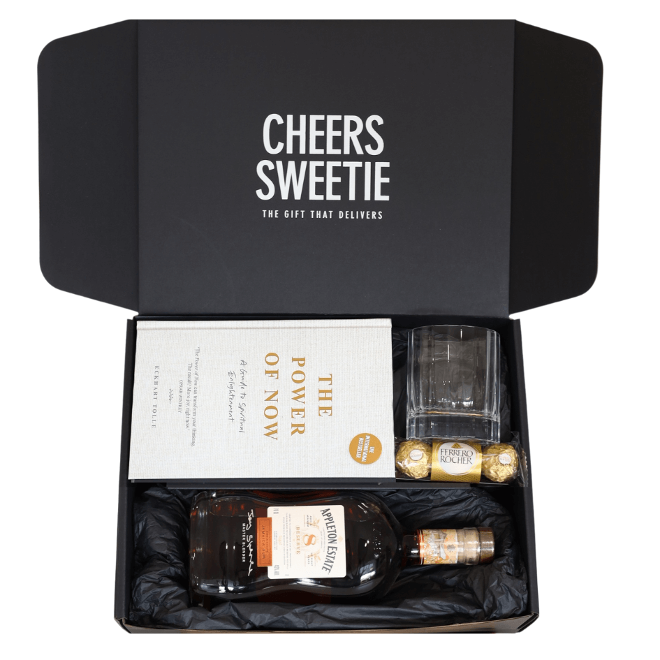 Rum and Book Hamper
