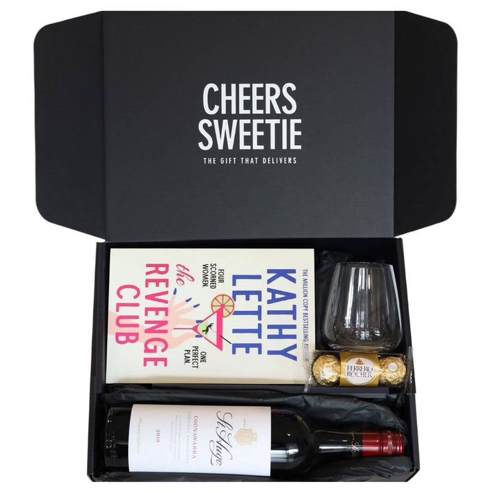 Mother's Day Red Wine & Book Hamper - Customisable