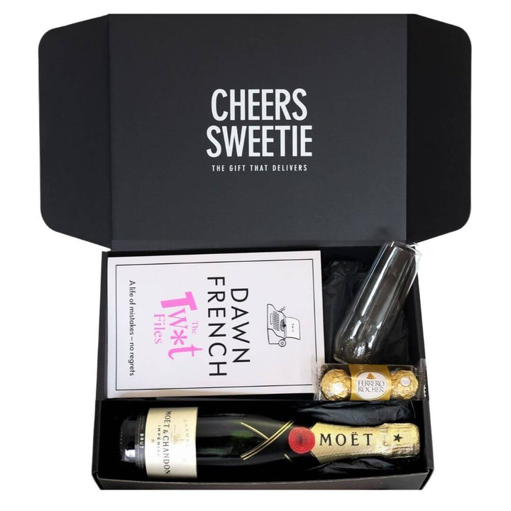 Mother's Day Bubbles & Book Hamper - Customisable