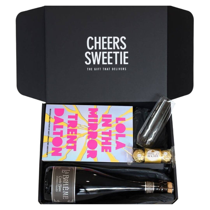 Mother's Day Bubbles & Book Hamper - Customisable