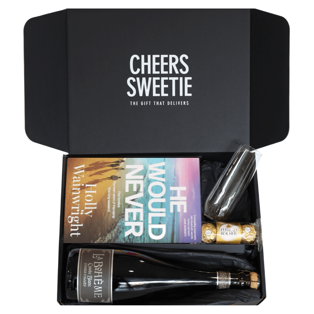 Sparkling Wine & Book Hamper