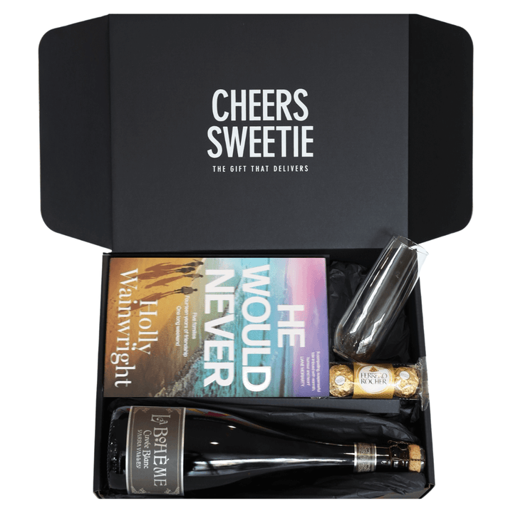 Sparkling Wine & Book Hamper